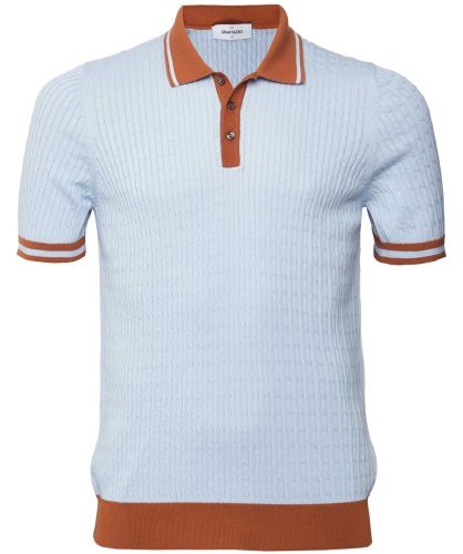 TTT MSW Kasuri Knit polo ニットポロ TTT MSW Kasuri Knit polo ニットポロ TTT MSW KASURI knit polo / L