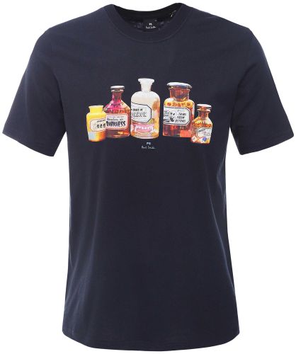 【Paul Smith】\"Glass bottle\" Tシャツ ロゴ コットン プリント org.jpg