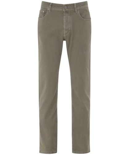 Jacob Cohen Beige Lyocell Skinny High Waist Chino Casual Pants