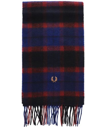 小物 Fred Perry Brushed Wool Tartan Scarf Fred Perry classic wool tartan scarves - Modculture