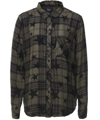 Rails Green Hunter Plaid Jet Stars Shirt | Jules B