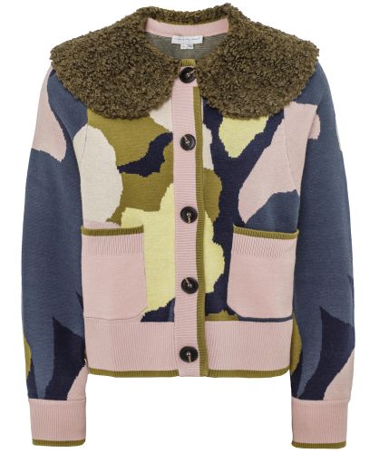 Never Fully Dressed Mara Abstract Cheryl Cardigan | Jules B