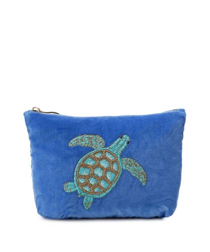 エリザベススカーレット Turtle Conservation Orange ポーチ TurtleConservationOrangeVelvet