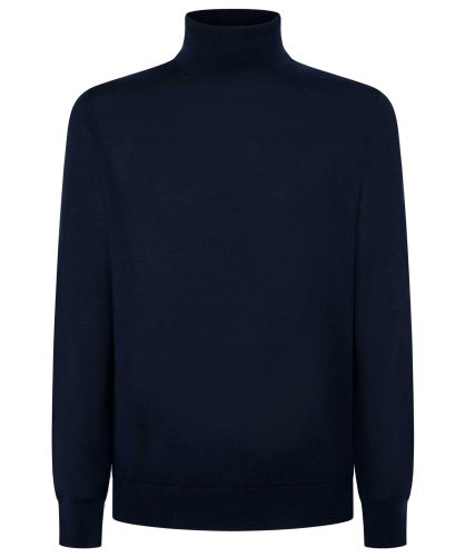 Hackett London Gmd Merino Silk Hz Maglieria Uomo, Beige (Bianco Avorio), XS