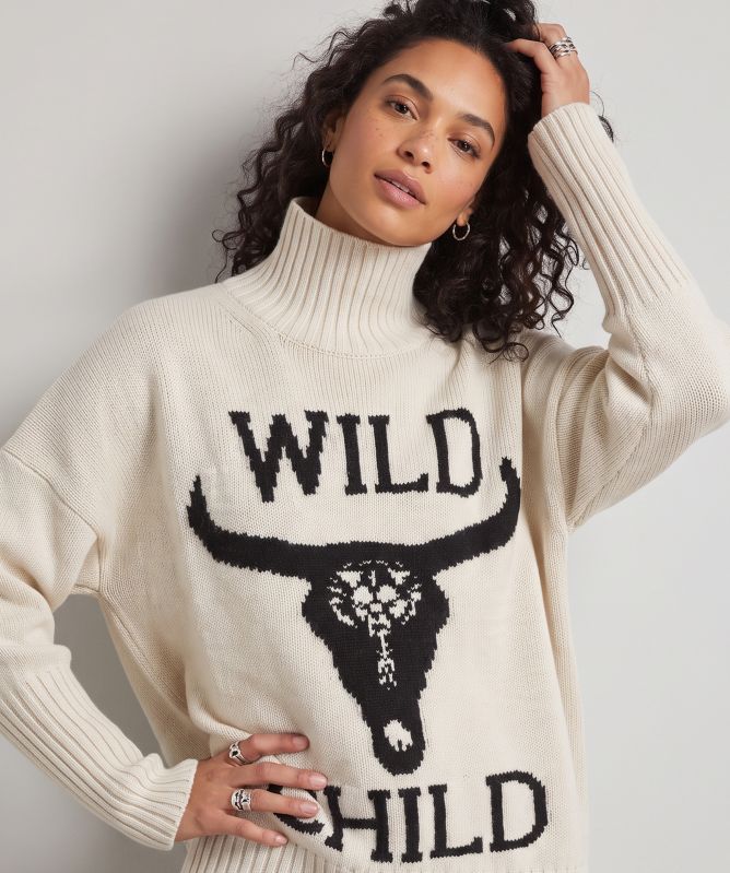 Eddy and Ivy Wild Child Merino Cashmere Jumper