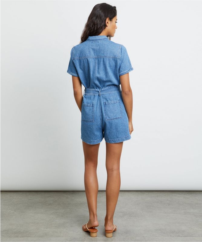 Rails Georgie Denim Romper