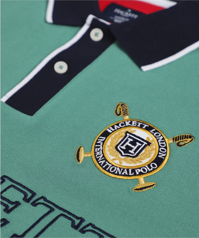 Hackett Classic Fit Pique Polo Shirt