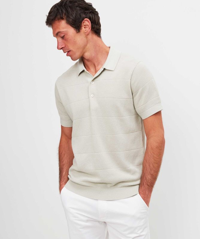 Rodd and Gunn Knitted Masons Flat Polo Shirt