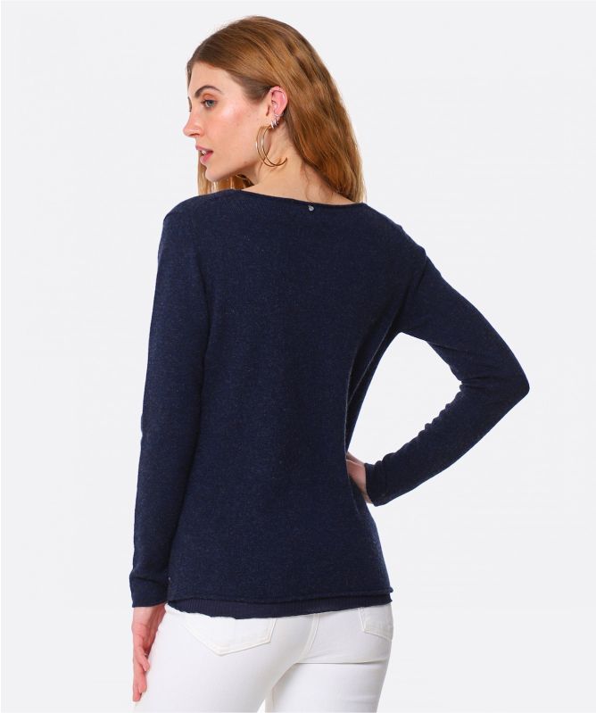Rosemunde Cashmere Laica V Neck Top