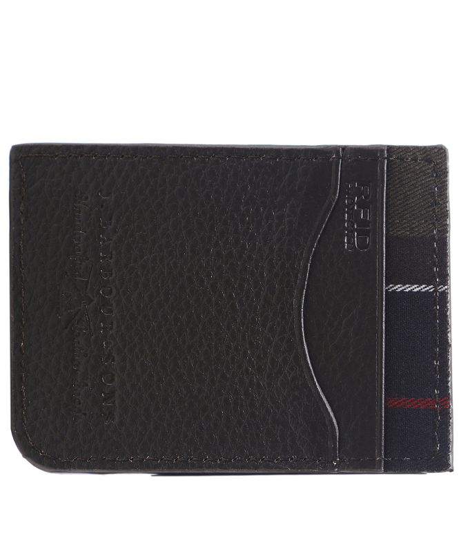 Barbour Leather Wallet & Card Holder Gift Set