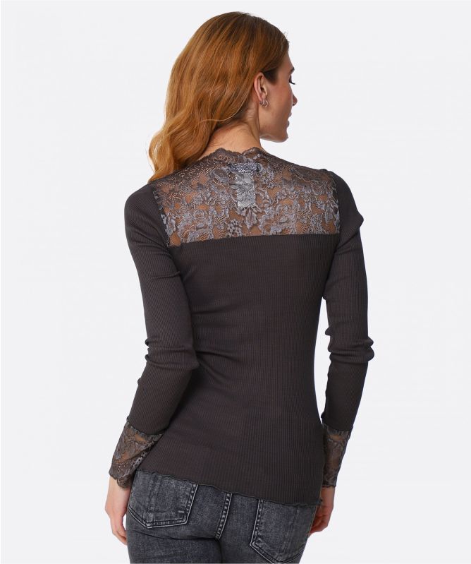 Rosemunde Berryville Silk Lace Blouse
