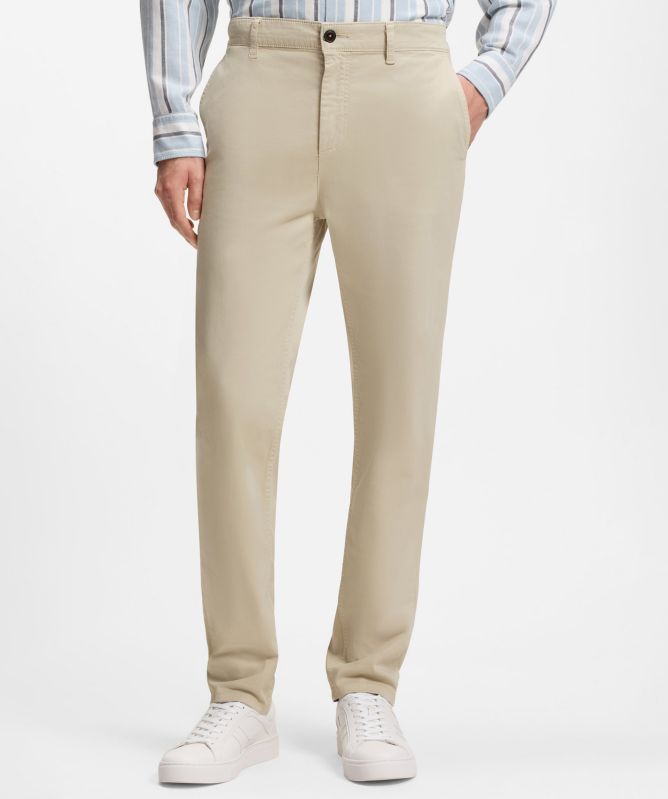 BOSS Tapered Fit Chino Trousers