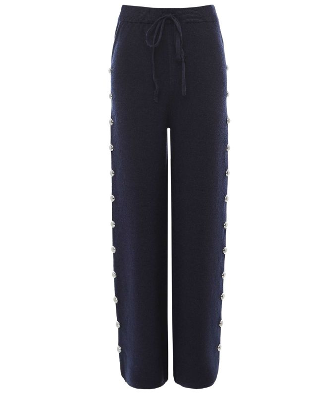 Never Fully Dressed Studded Knit Joggers