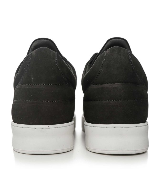 Filling Pieces Suede Low Top Ripple Trainers