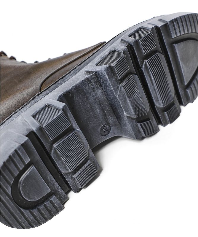 Lofina Lace Up Leather Boots