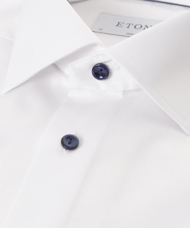 Eton Slim Fit Twill Shirt