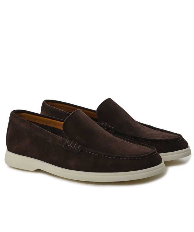 BOSS Suede Sienne Loafers