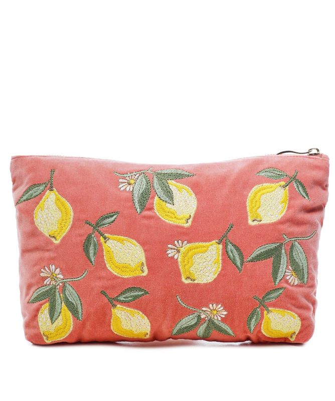 Elizabeth Scarlett Lemon Blossom Everyday Pouch