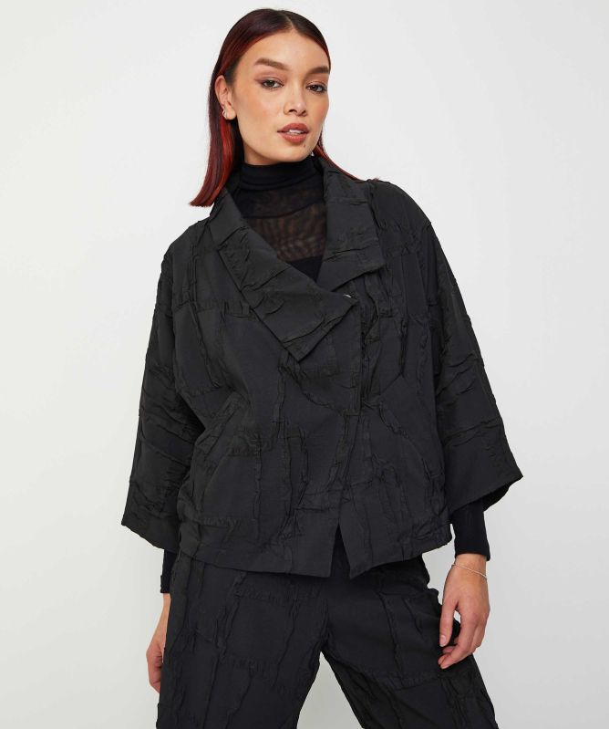 Bize Pleated Short Jacket