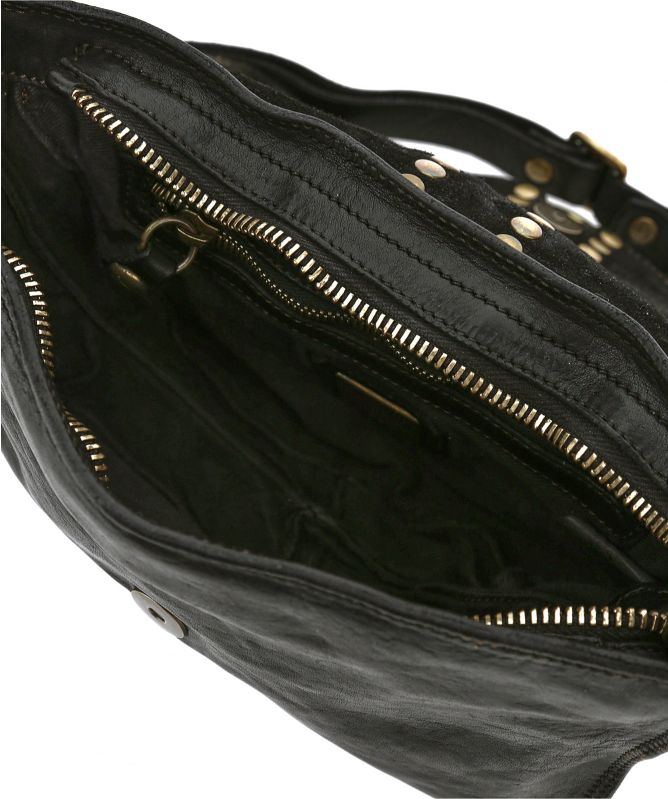 Campomaggi Nemi Studded Leather Crossbody Bag | Jules B