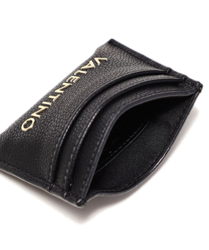Valentino Bags Arepa Pebbled Card Holder