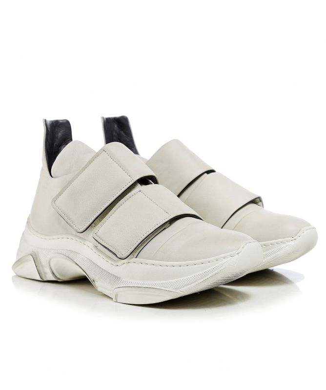 Lofina Leather Platform Trainers