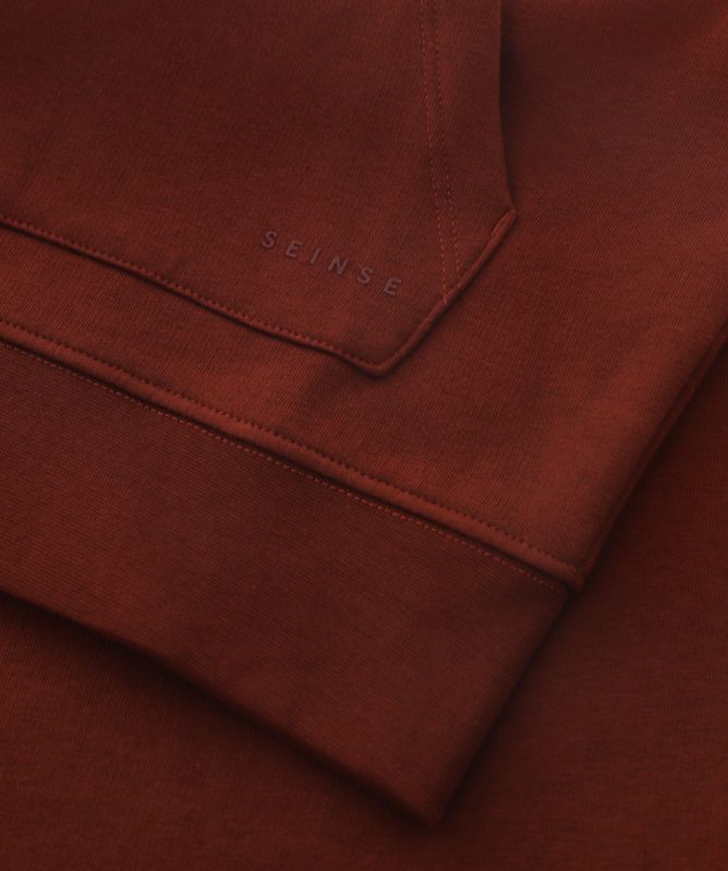Seinse Hooded Full Zip Sweatshirt