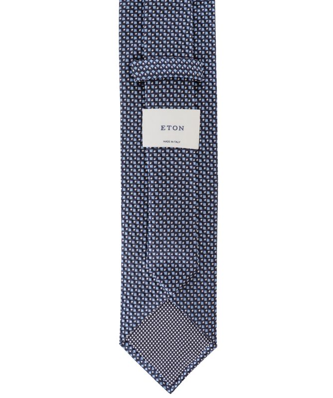 Eton Geometric Printed Tie