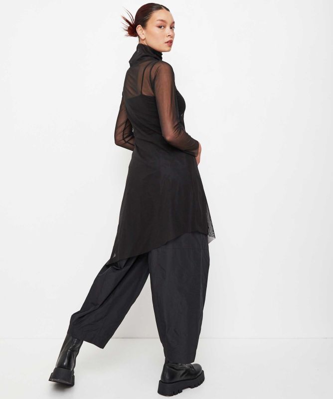 Philomena Christ Mesh Turtleneck Tunic