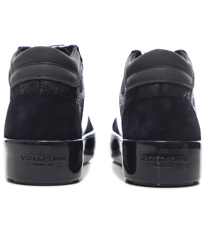 Android Homme Leather Camo Propulsion Mid Geo Trainers