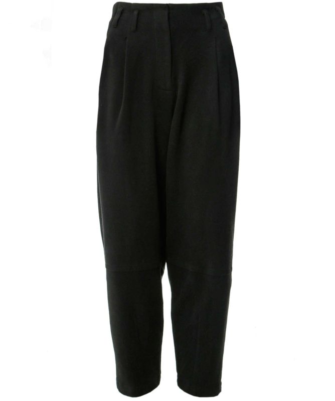 Lurdes Bergada Fleece Balloon-Leg Trousers