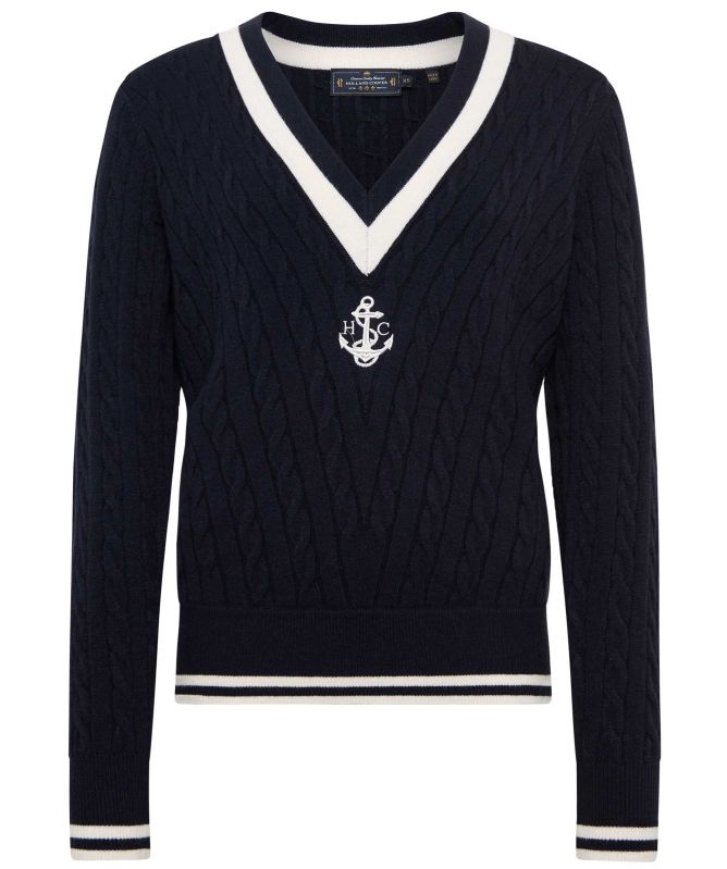 Holland Cooper Melissa V Neck Knit