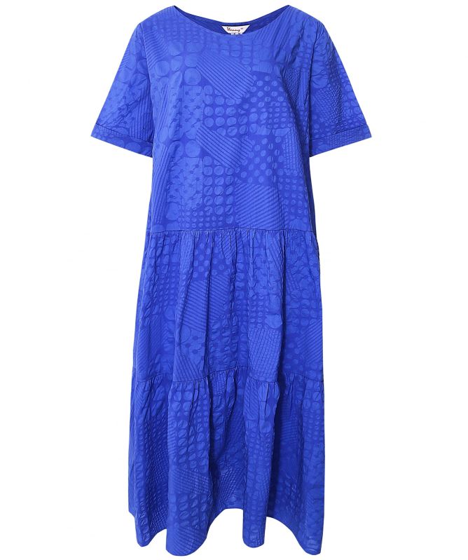 Thanny Tiered Patchwork Dress