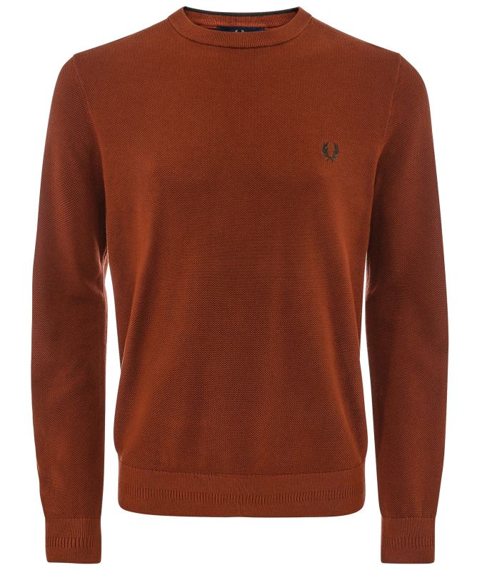 Fred Perry Piqué Stitch Jumper