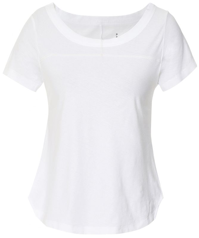 Lurdes Bergada Cotton Contrast Stitch T-Shirt
