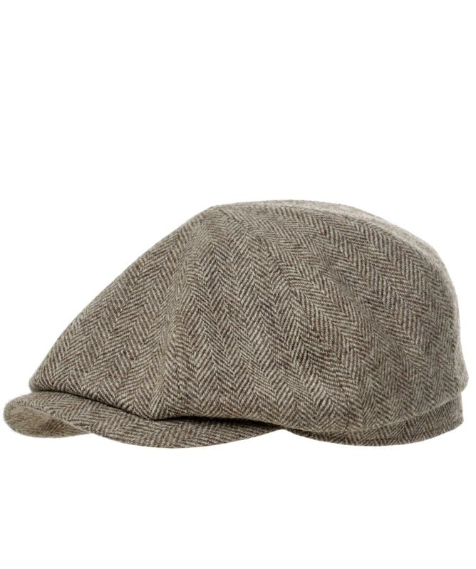 Stetson herringbone hatteras flat cap online