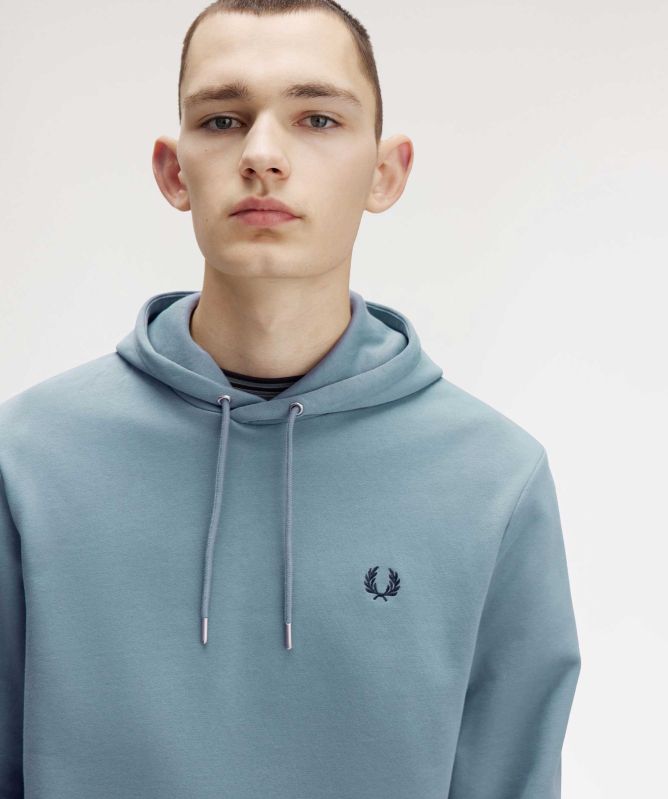 Fred Perry Tipped Hooded Sweatshirt