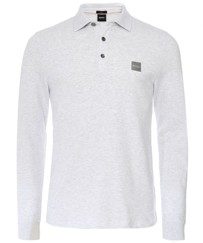 BOSS Long Sleeve Passerby 1 Polo Shirt
