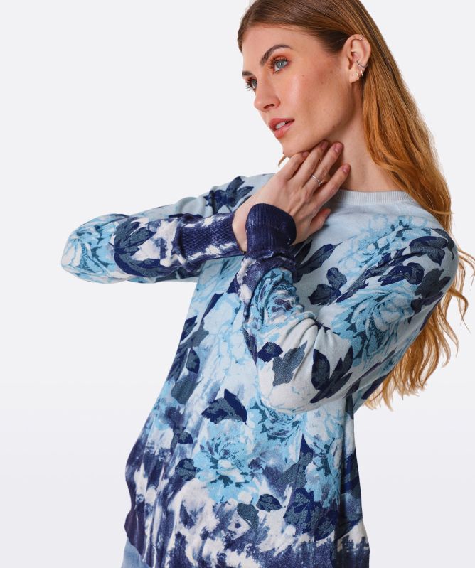 High Magnitude Floral Sweater