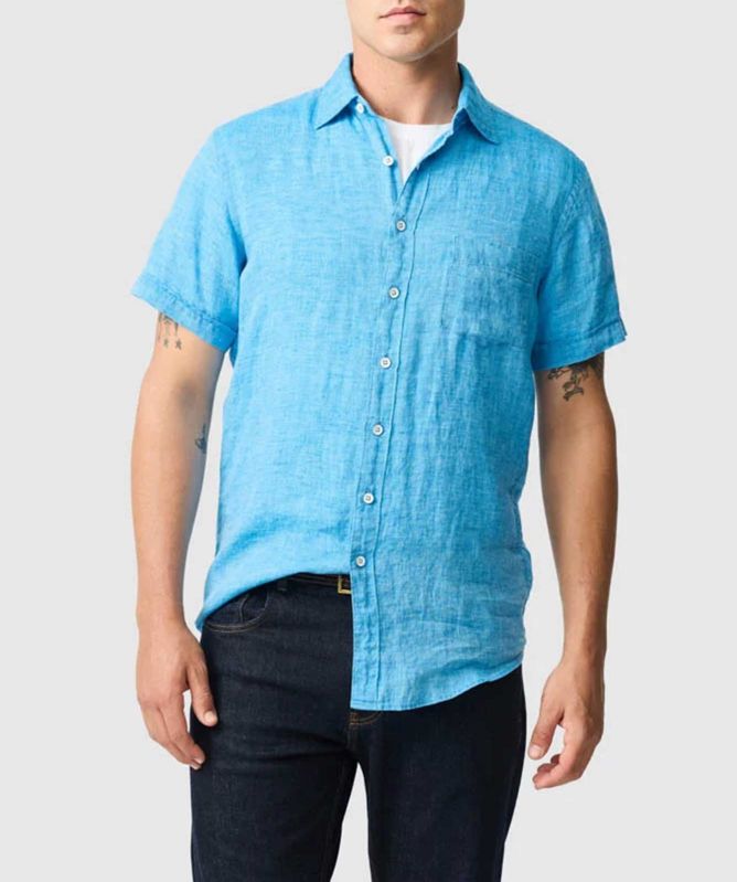 Rodd and Gunn Linen Palm Beach Shirt