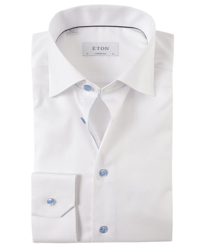 Eton Contemporary Fit Twill Shirt
