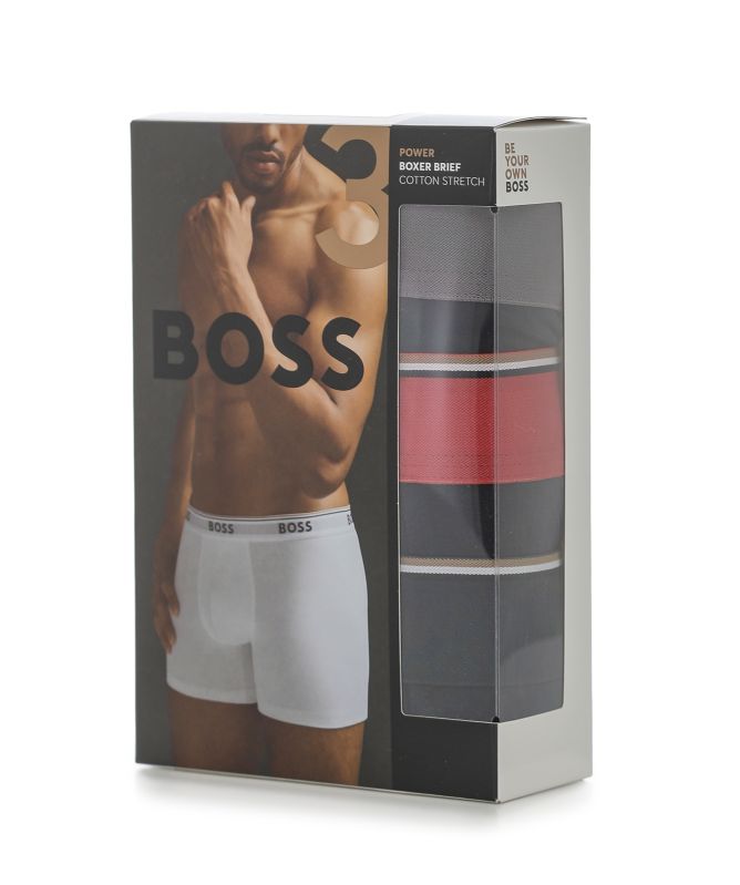 BOSS Power Boxer Briefs 3 Pack