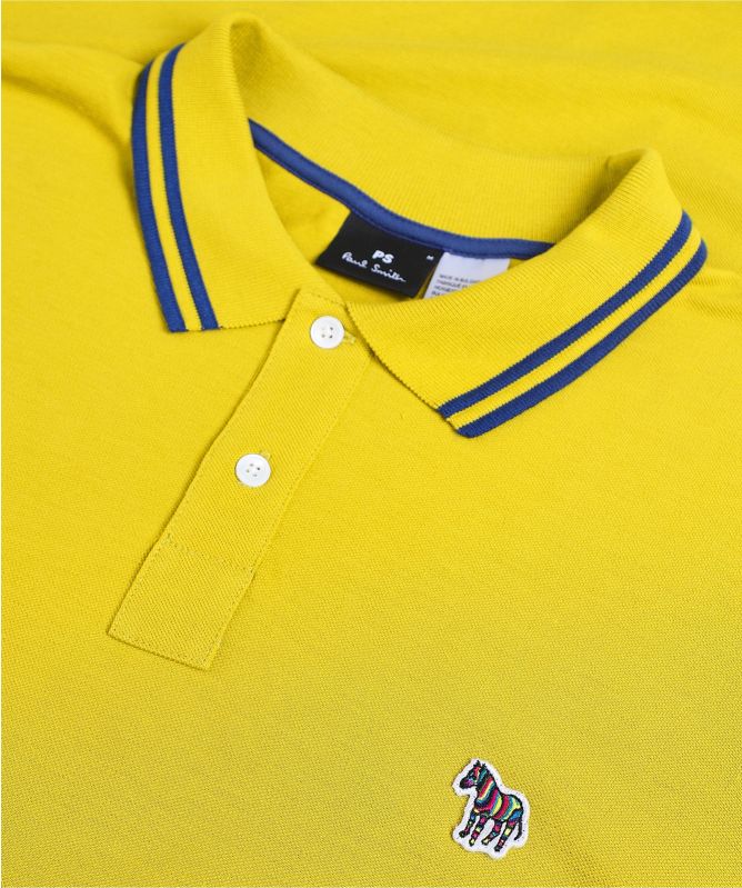 Paul Smith Regular Fit Tipped Zebra Polo Shirt