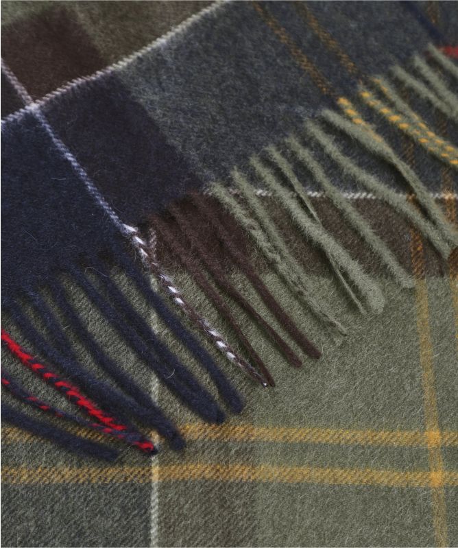 Barbour Cashmere Tartan Scarf