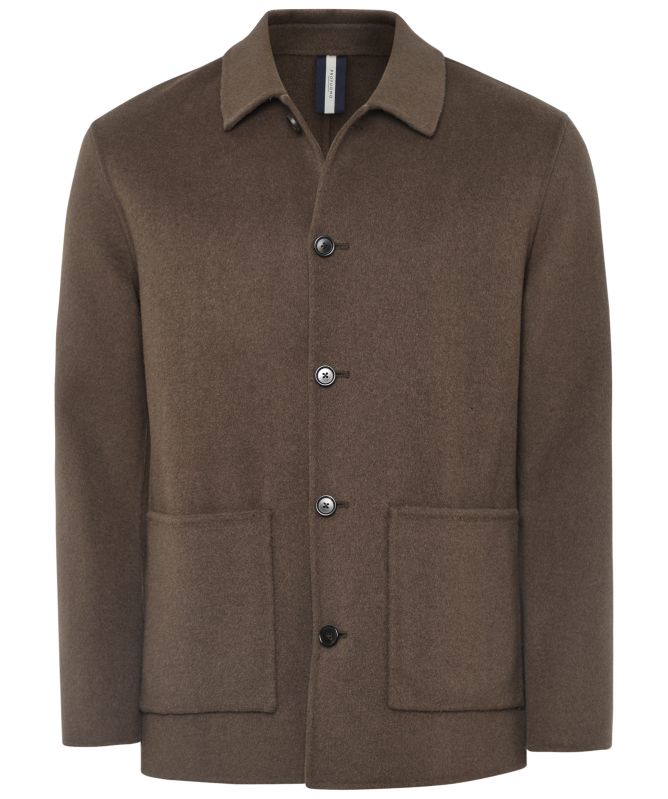 Profuomo Wool Basic Overshirt