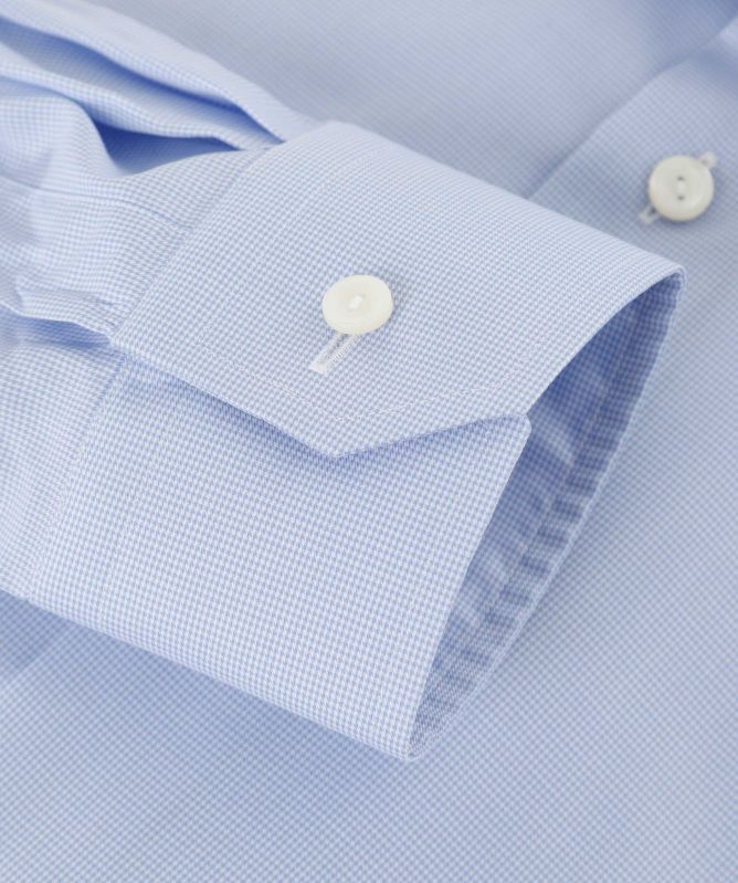 Eton Contemporary Fit Micro Houndstooth Shirt
