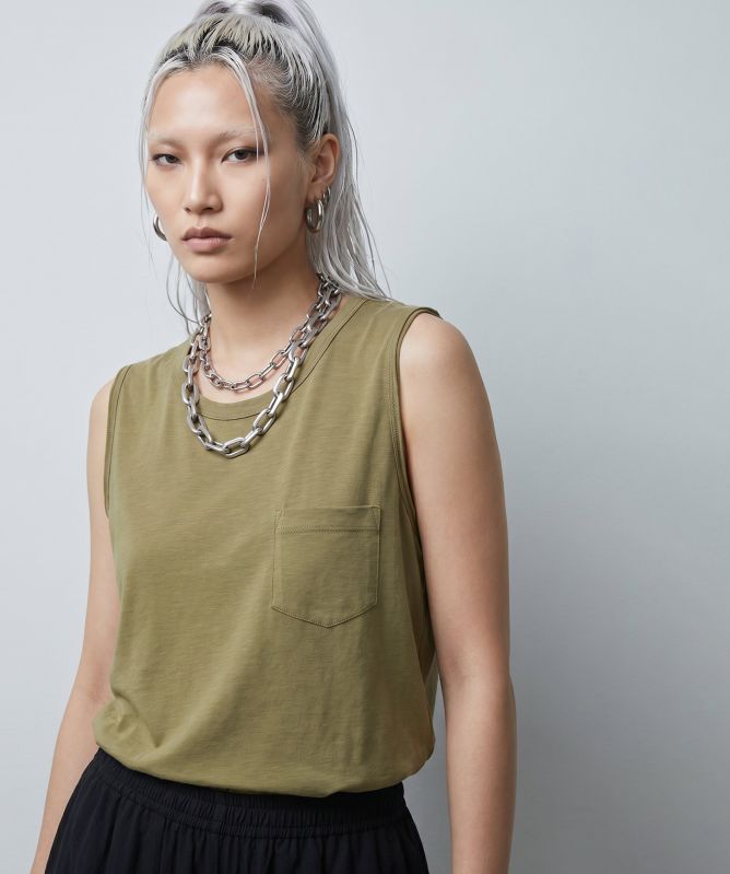 Milla Pocket Linen Vest