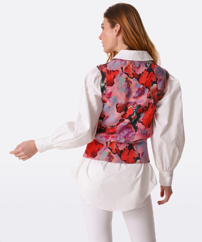 Paul Smith Marble Knitted Vest