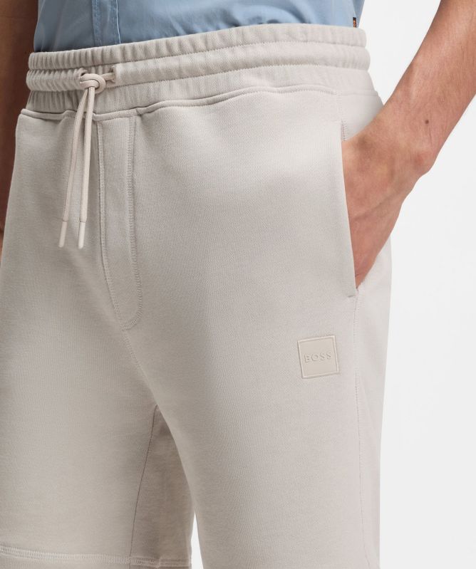 BOSS Cotton Terry Sewalk Shorts