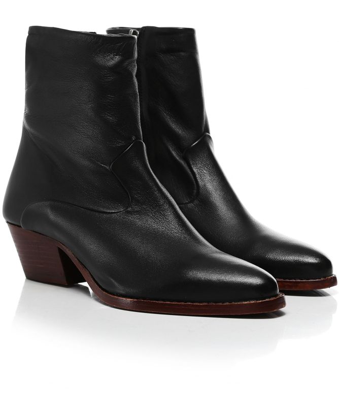 Hudson London Leather Carell Ankle Boots